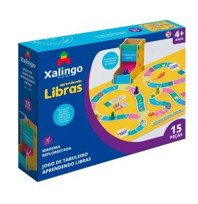 Imagem de Jogo De Tabuleiro Aprendendo Libras Xalingo