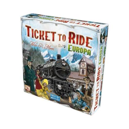 Imagem de Jogo De Tabuleiro Board Games Trens Ticket to Ride: Europa