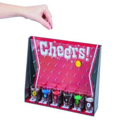 Imagem de Jogo De Tabuleiro Cheers Drinking Game Shot Com 6 Copos