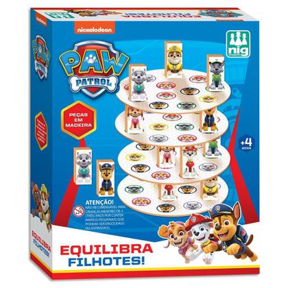 Imagem de Jogo De Tabuleiro Equilibra Filhotes Da Patrulha Canina - Nig Brinquedos
