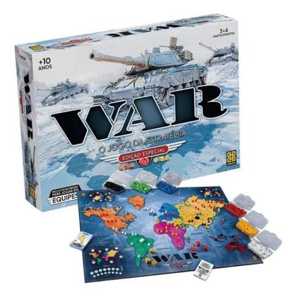 Imagem de Jogo De Tabuleiro Estratégia War Edição Especial Grow