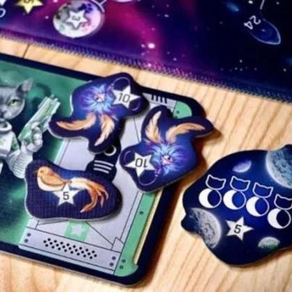 Imagem de Jogo De Tabuleiro Gatos Astronautas Mlem Space Agency