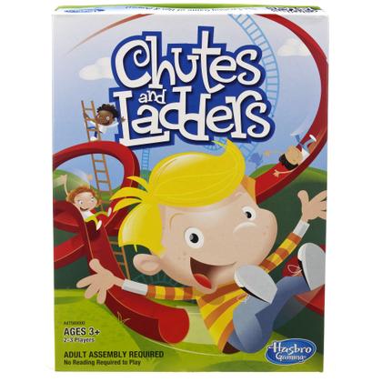 Imagem de Jogo de tabuleiro Hasbro Gaming Chutes and Ladders com 3 peões