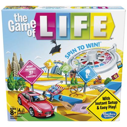 Imagem de Jogo de tabuleiro Hasbro Gaming The Game of Life Kids 8+ Years