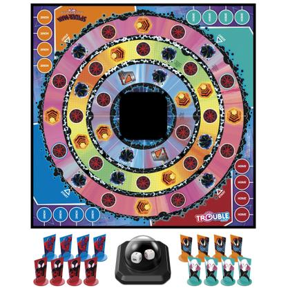 Imagem de Jogo de tabuleiro Hasbro Gaming Trouble: The Spider-Verse Edition