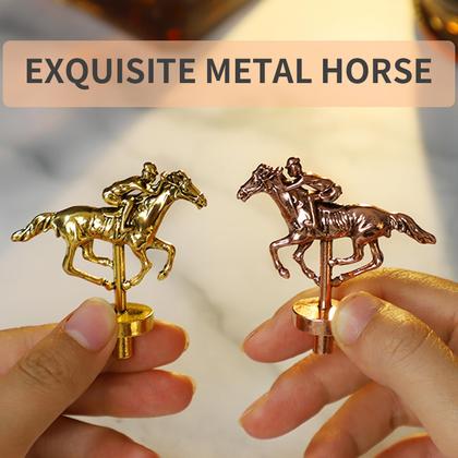 Jogo de Tabuleiro HOROW Finish Line Luxury Edition - Com Cavalos de Metal Imagem de Jogo de Tabuleiro HOROW Finish Line Luxury Edition - Com Cavalos de Metal