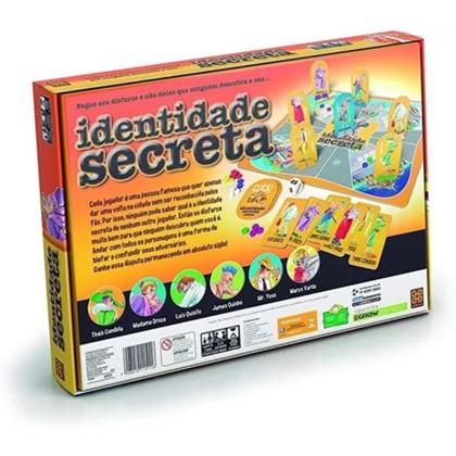 Imagem de Jogo De Tabuleiro Identidade Secreta - 7 Anos Grow