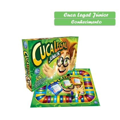 Imagem de Jogo de Tabuleiro Infantil Cuca Legal Júnior Ideal para Crianças a Partir de 7 Anos