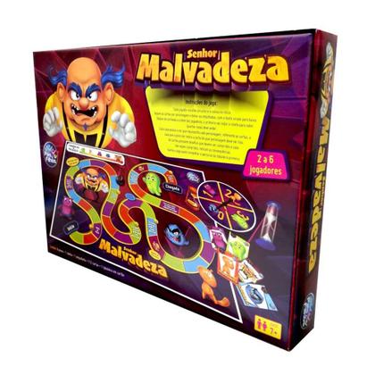 Imagem de Jogo de Tabuleiro Infantil - Senhor Malvadeza - Pais e Filhos