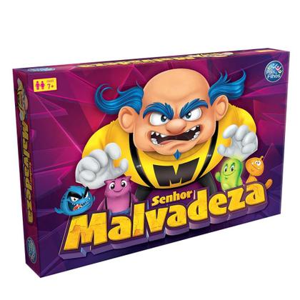 Imagem de Jogo de Tabuleiro Infantil - Senhor Malvadeza - Pais e Filhos