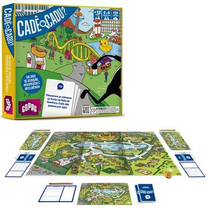 Imagem de Jogo De Tabuleiro Jogo Cadê O Cadu Copag