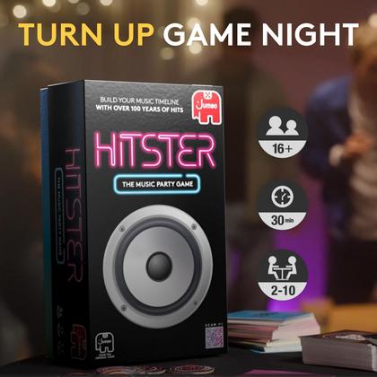 Imagem de Jogo de Tabuleiro Jumbo Hitster Music Party - 2 a 10 Jogadores - 300 Músicas
