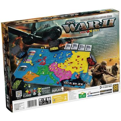 Imagem de Jogo De Tabuleiro Novo War II Com Estratégias Aéreas - Grow 04754