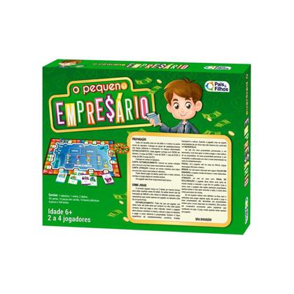 Imagem de Jogo De Tabuleiro Pequeno Empresário Infantil Compra Aluguel
