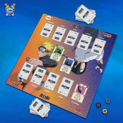 Imagem de Jogo de Tabuleiro Rank Ninja Naruto Shippuden Elka