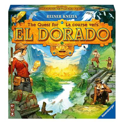 Imagem de Jogo de tabuleiro Ravensburger The Quest for El Dorado para crianças e adultos