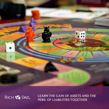 Imagem de Jogo de tabuleiro Rich Dad CASHFLOW How to Get Out of The Rat Race