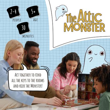Imagem de Jogo de Tabuleiro Roast & Toast Games The Attic Monster 5+ Ages