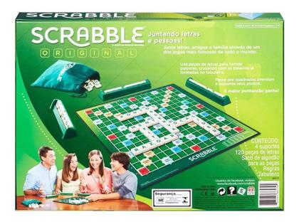 Imagem de Jogo De Tabuleiro Scrabble  Da Mattel Games