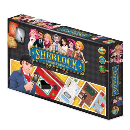Imagem de Jogo De Tabuleiro Sherlock Um Jogo De Detetive - GGB