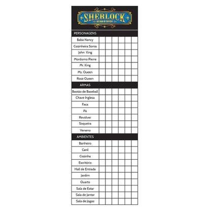 Imagem de Jogo De Tabuleiro Sherlock Um Jogo De Detetive - GGB