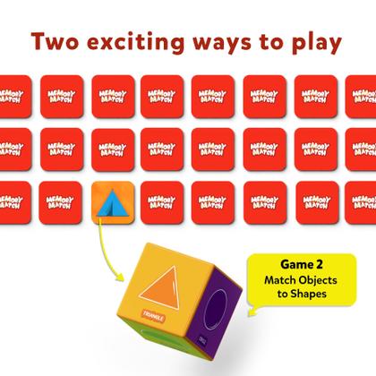 Imagem de Jogo de tabuleiro Skillmatics Memory Match molda crianças de 3 a 7 anos
