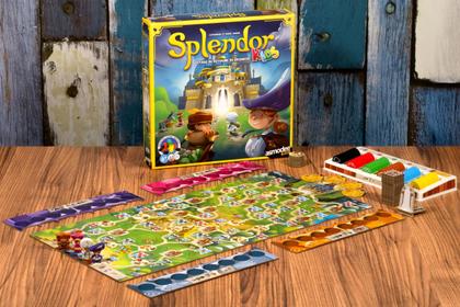 Imagem de Jogo de Tabuleiro Space Cowboys Splendor Kids  Estratégia Infantil