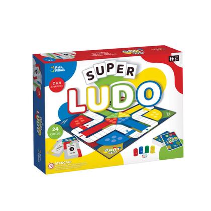 Imagem de Jogo de Tabuleiro Super Ludo Pais e filhos