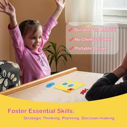 Imagem de Jogo de tabuleiro Tic Tac Toe PJDRLLC Kids Party Favors (pacote com 12)