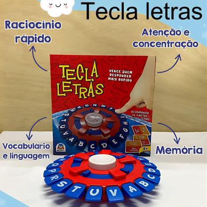 Imagem de Jogo De Tabuleiro Trava Letras Palavras 1206 - Braskit