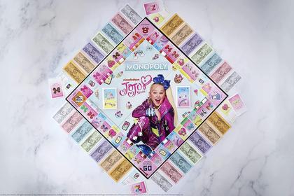 Imagem de Jogo de Tabuleiro USAOPOLY Monopoly JoJo Siwa Edition All Ages