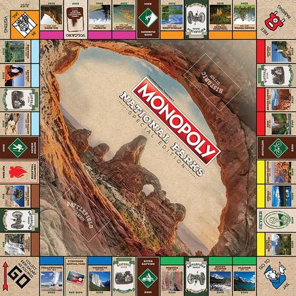 Imagem de Jogo de tabuleiro USAOPOLY Monopoly National Parks Edição 2020