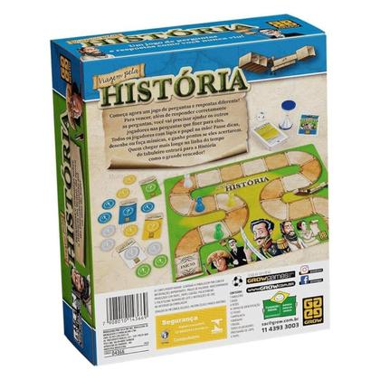 Imagem de Jogo de Tabuleiro Viagem pela História - 4366 Grow