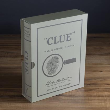 Imagem de Jogo de tabuleiro WS Game Company Clue Vintage Bookshelf Edition