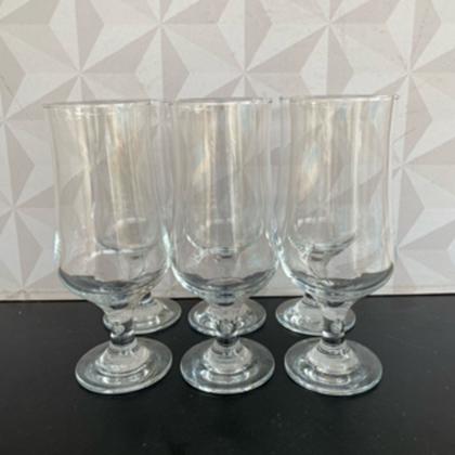 Imagem de Jogo de taça de vidro para cerveja com 6 peças 385ml transparente