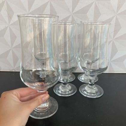 Imagem de Jogo de taça de vidro para cerveja com 6 peças 385ml transparente