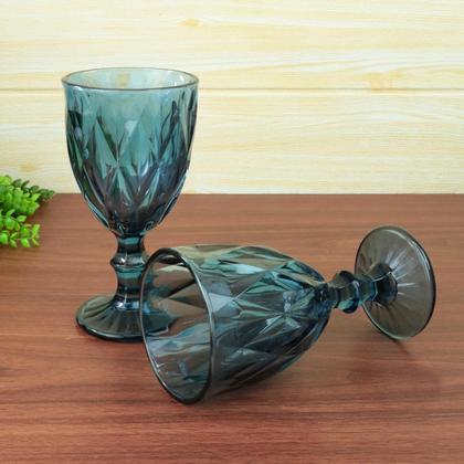 Imagem de Jogo De Taças De Vidro Color Com 6 Peças 330ml