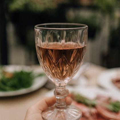 Imagem de Jogo de Taças de Vidro Diamante 340 ml com 6 peças