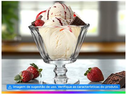 Imagem de Jogo de Taças de Vidro para Sobremesa Transparente 150ml 6 Peças Haus Concept Lótus