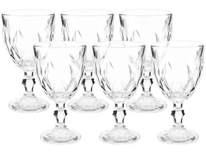 Imagem de Jogo de Taças para Bebidas de Vidro 330ml