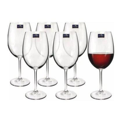 Imagem de Jogo de taças para vinho bohemia 580 ml