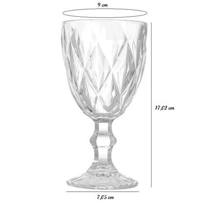 Imagem de Jogo de Taças Transparente Glass 350ml - Gamma