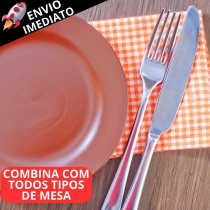 Imagem de Jogo de Talher Kit 160 Garfo e Faca Inox Jantar Refeição Restaurante Lanchonete Cozinha