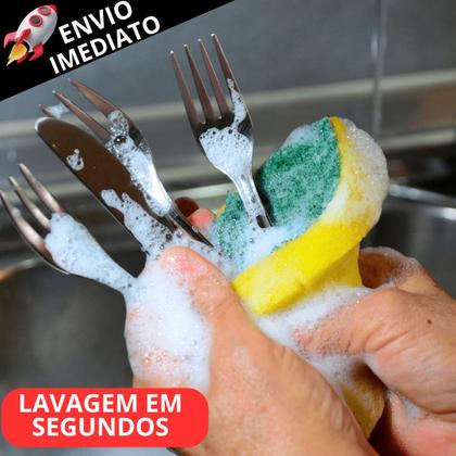 Imagem de Jogo de Talheres 18 Colher Em Inox Sopa Caldo Cozinha Restaurante Mesa Lanchonete