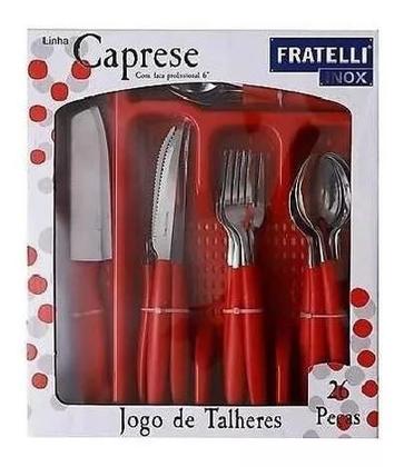 Imagem de Jogo De Talheres Caprese 26 Pçs Fratelli Inox