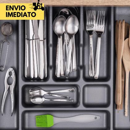 Imagem de Jogo de Talheres em Inox Faqueiro com 30 Peças sendo 10 Garfos 10 Colheres 10 Facas ideal para sua C