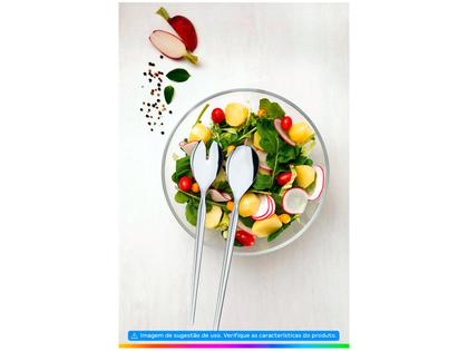 Imagem de Jogo de Talheres para Salada Cosmos em Inox Acabamento Alto Brilho 2pçs - Tramontina