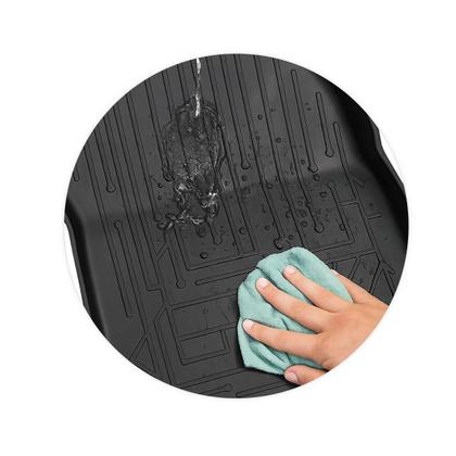 Imagem de Jogo de Tapete T-Cross 2019 a 2026 Tipo Bandeja Preto