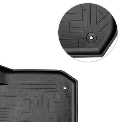 Imagem de Jogo de Tapete T-Cross 2019 a 2026 Tipo Bandeja Preto