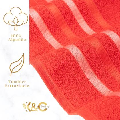 Imagem de Jogo De Toalha 3 Peças (1 BANHO + 1 ROSTO + 1 PISO) 100% ALGODÃO